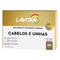 Lavitan Cabelos E Unhas  60 Capsulas