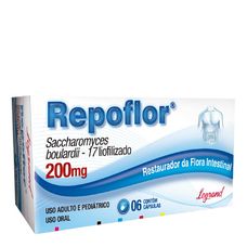 Repoflor Legrand 200mg com 6 comprimidos