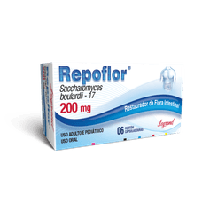 Repoflor Legrand 200mg com 6 comprimidos