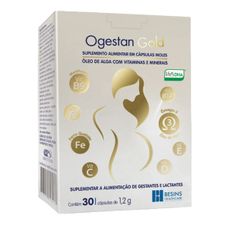 Ogestan Gold Besins 1,2g com 30 cápsulas