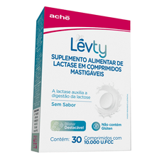 Levty Ache 10.000 Ufcc com 30 comprimidos mastigáveis