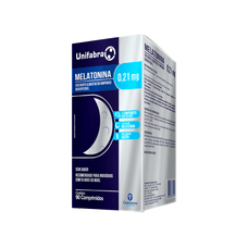 Melatonina Unifabra com 90 comprimidos