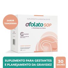 Ofolato Sop Farmasa Sabor Tangerina com 30 Sachês 4g