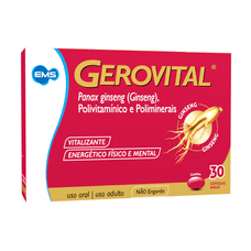 Gerovital Ems com 30 cápsulas gelatinosas moles