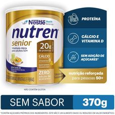 Nutren Senior Nestlé Sem Sabor 370g