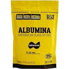 Albumina Naturovos Sabor Morango 500g