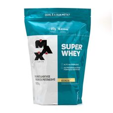 Super Whey Max Titanium Baunilha 900g Refil