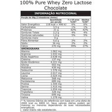 Whey Zero Lactose Pote Chocolate 900g
