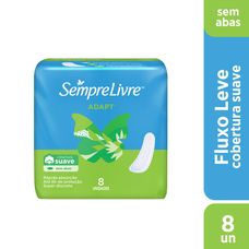Absorvente Sempre Livre Externo Adapt Sem Abas 8 Unidades