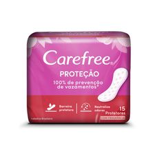 Protetor Diário Carefree Original com Perfume 15 Unidades