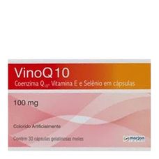 Vinoq 10 Marjan 100mg com 30 cápsulas