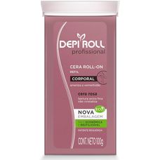 Cera Corporal Depiroll Sem Tampa Rosa 100g