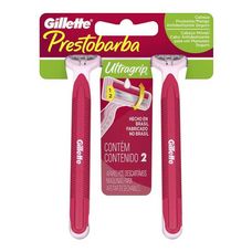 Aparelho de Barbear Gillette Ultrag Mov Feminino com 2 Unidades