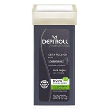 Cera Depiroll Corporal Negra Tampa Fixa 100g Refil