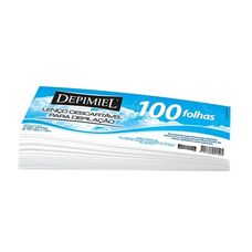 Lenço Para Depilação Depimiel Descartável Tnt com 100 Unidades