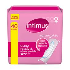 Protetor Diario Intimus Ultra Flexivel Leve 40 Pague com 30 Unidades