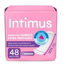 Protetor Diario Intimus Extra Longo 48 Unidades