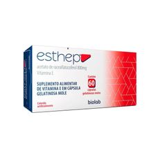 Suplemento Alimentar Esthep Vitamina E com 60 Capsulas
