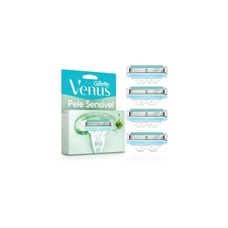 Carga para Aparelho de Depilar Gillette Venus Pele Sensível 4 unidades