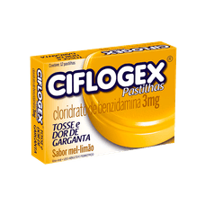 Ciflogex Mel Limao 12 pastilhas