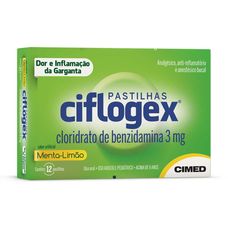 Ciflogex Cimed Menta Limao 12 Pastihas