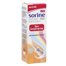 Sorine Ssc Ache Farma 0,9% solução Nasal Spray 50ml