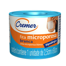 Fita Micropore cremer 2,5cmx0,9M