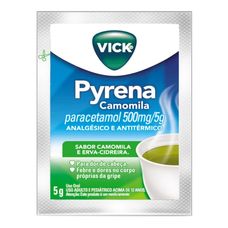 Pyrena Vick 500mg/5g Camomila Cidreira Analgésico E Antitérmico