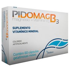 Pidomag B3 Baldacci com 60 cápsulas