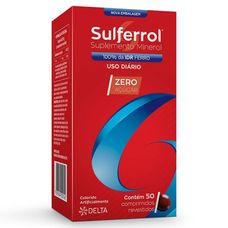 Sulferrol Delta com 50 comprimidos revestidos