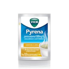 Pyrena Vick Mel E Limão 500mg/5g Sachê 5g