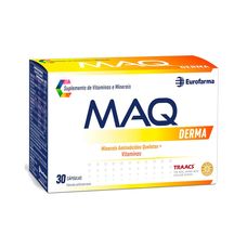 Maq Derma Eurofarma com 30 cápsulas