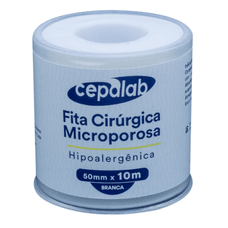 Fita Cirúrgica Cepalab Microporosa Hipoalergênica 50Mmx10M
