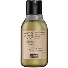 Óleo Capilar Farmax Concentrado Karité com Coco 60ml