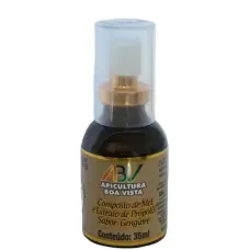 Spray Mel Própolis E Gengibre Apicultura Boa Vista 35ml