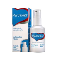 Merthiolate Hypera 1% Spray Antisséptico Para Curativos solução Aquosa 30ml