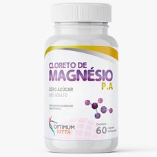 Cloreto Magnésio P.A Optimum Vitta 500mg com 60 cápsulas