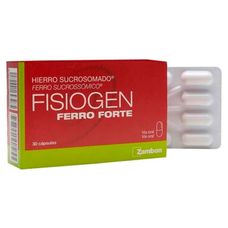 Fisiogen Zambon Ferro Forte 30mg com 30 cápsulas