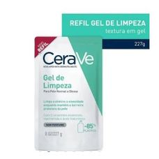 Gel De Limpeza Cerave Sem Perfume Sache Refil 227g