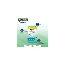 Fralda Geriatrica Bigfral Classica Adulto tamanho M com 7 Unidades