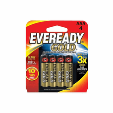 Pilha Eveready Gold Aaa4 Palito com 4 Unidades