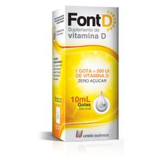 Font D União Química 2000Ui gotas 10ml