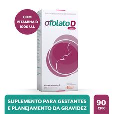 Ofolato D Farmasa 1000Ui com 90 comprimidos