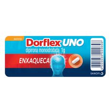 Dorflex Uno 1g com 4 comprimidos
