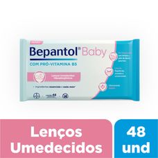 Lenço Umedecido Bepantol Baby com 48 Unidades