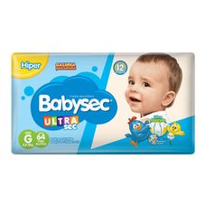 Fralda Babysec Galinha Pintadinha Ultrasec Hiper Tamanho G 64 Unidades