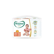 Fralda Personal Baby Hiper Pacotão M com 70 Unidades