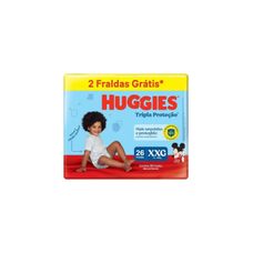 Fralda Huggies Tripla Protecao Disney Meguinha Xxg 26 Unidades