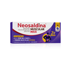 Neosaldina Muscular Max Extraforte com 16 Comprimidos
