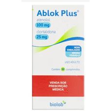 Ablok Biolab Plus 100/25 mg 30 comprimidos